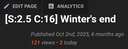 Well, it's been a while. Sandbox Blog