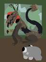 Dandy's World OC art - Twisted Twig encounter Sandbox Blog