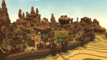 Orc Desert City Sandbox Build