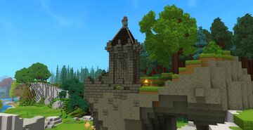 Cliffside Turret Sandbox Build