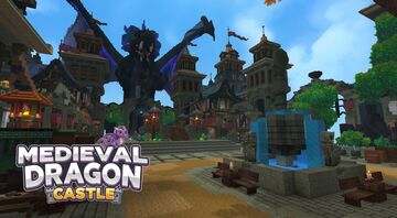 Medieval Dragon Castle - Hytale Sandbox Build