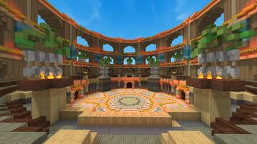 Sunny Coliseum - Arena Sandbox Map