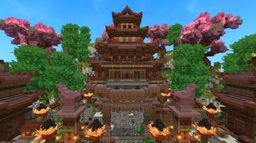 Cozy Oriental Lobby Sandbox Map