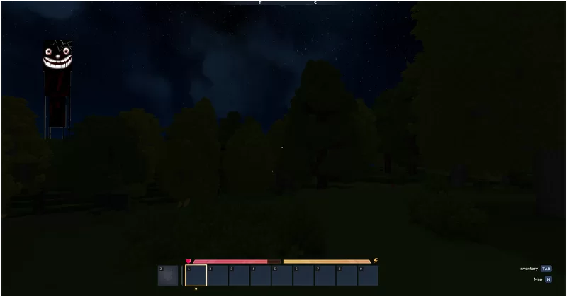 Screenshot from the creepypasta