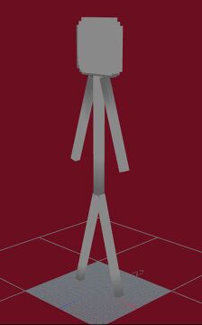 Animation Verses Stick figure base Sandbox Model