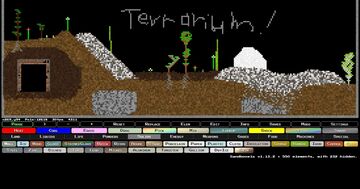 Empty Terrarium Sandbox Build