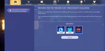 Seaside Chic dreamsnap+ results Sandbox Build