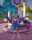 Wonderland outfit Sandbox Skin
