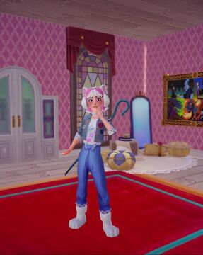Cozy kitty outfit showcase Sandbox Skin