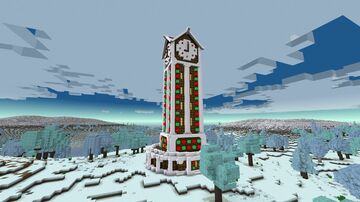 Gingerbread Clocktower (Discord Christmas 2023 Competition Winner) Sandbox Build